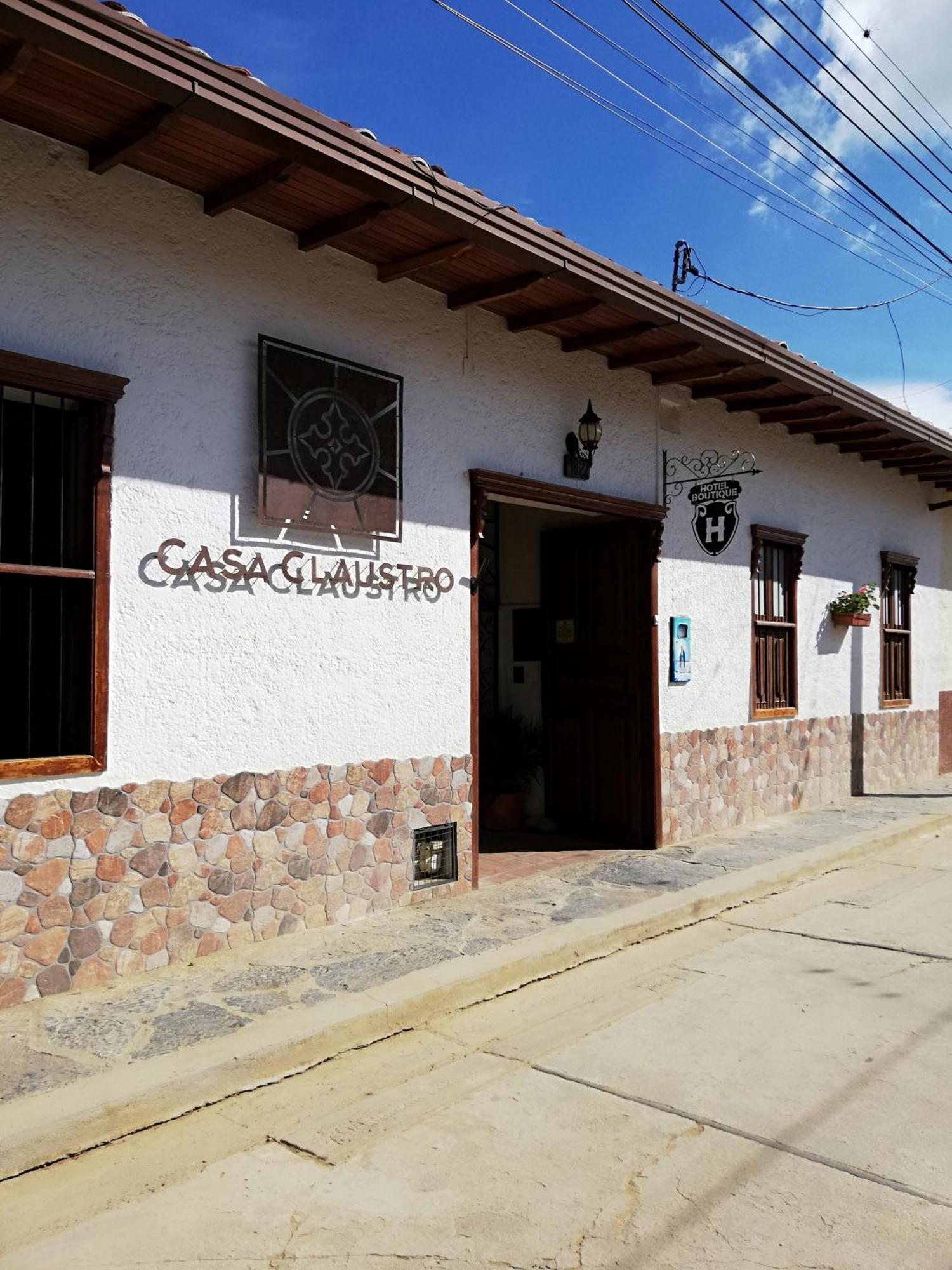 Hotel Casa Claustro De Zapatoca Dış mekan fotoğraf