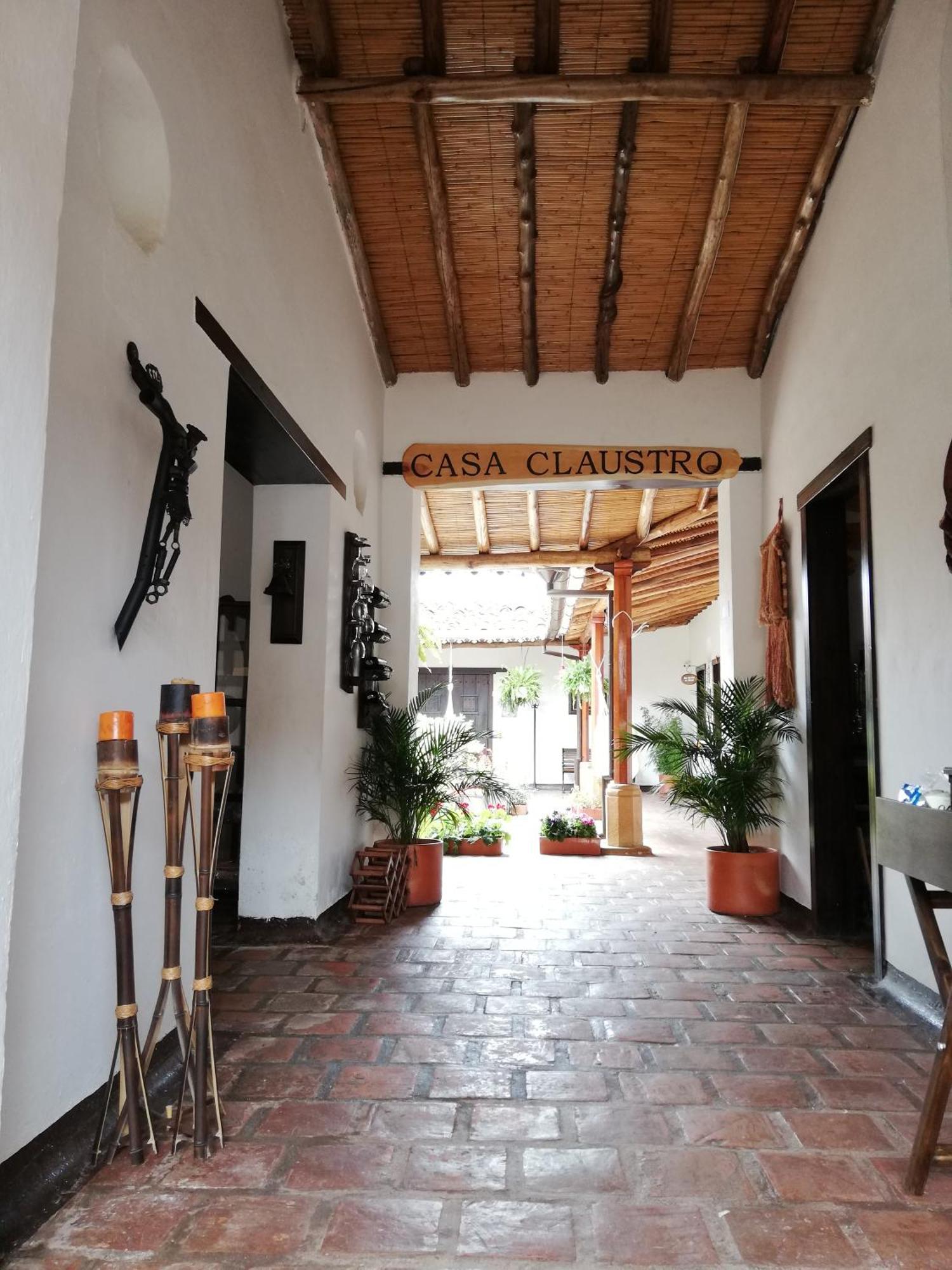 Hotel Casa Claustro De Zapatoca Dış mekan fotoğraf