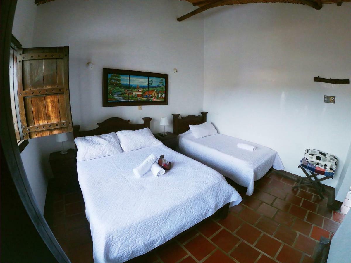 Hotel Casa Claustro De Zapatoca Dış mekan fotoğraf